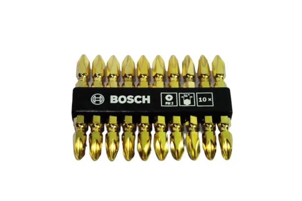 BOSCH-ดอกไขควงลม-สีทอง-PH2x65mm-2608521042-10ดอก-แพ็ค